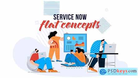 Service Now - Flat Concept 28784881