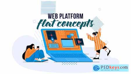 Web platform - Flat Concept 28830308
