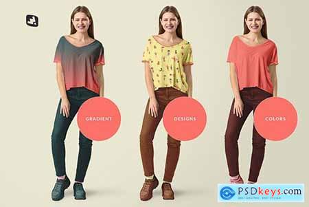 Female Everyday Outfit Mockup 4602408