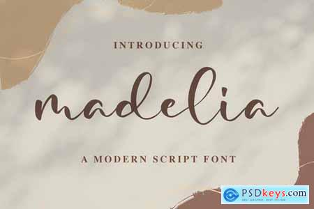 Madelia Modern Script Font