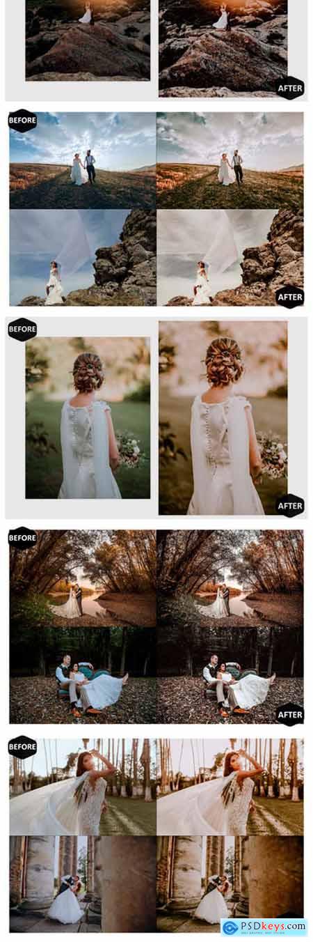10 Moody Wedding Photoshop Actions 5919019