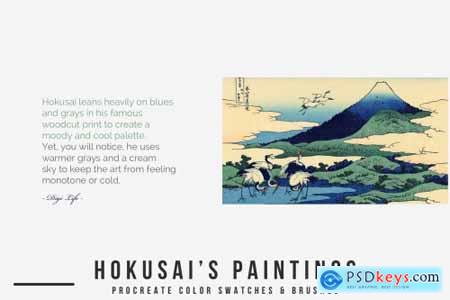 Hokusais Art Procreate Brushes 5469956