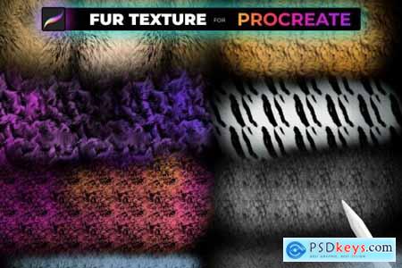 FUR TEXTURE Brushes for PROCREATE 5472665