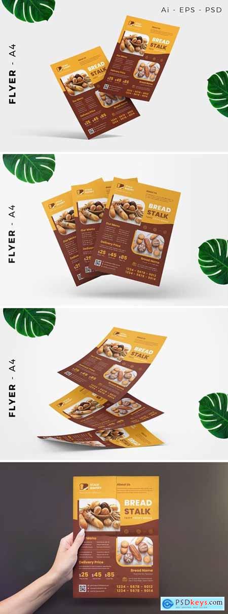 Food - Bread Flyer Design