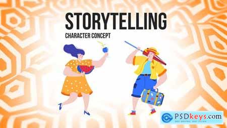 Storytelling - Flat Concept 28862982