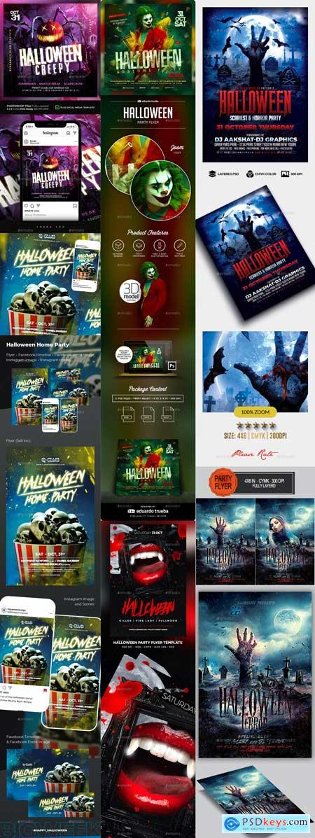 Halloween Flyer Templates Vip 13-OCT-2020 PREVIEW Halloween Flyer Templates Vip 13-OCT-2020 PREVIEW