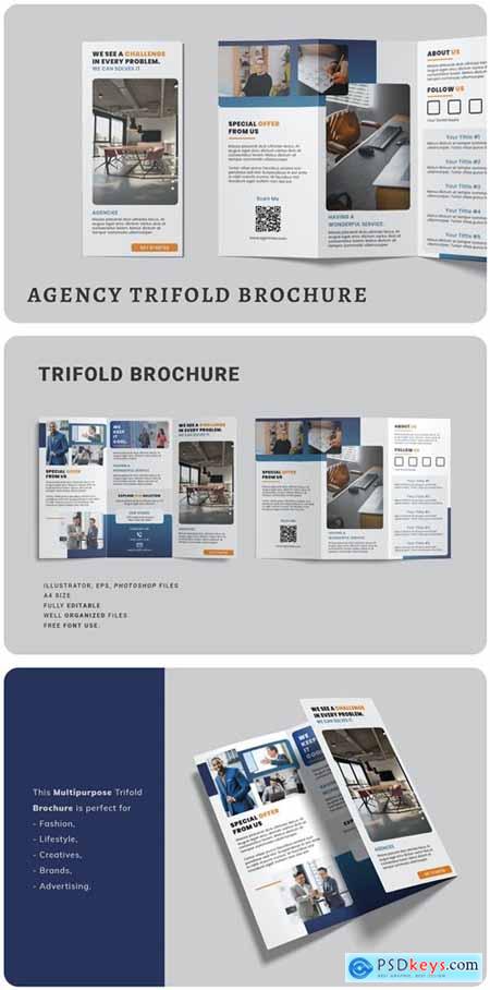 Agency Trifold Brochure