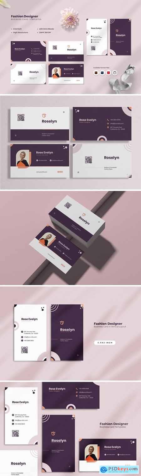 Fashion Designer Business Card