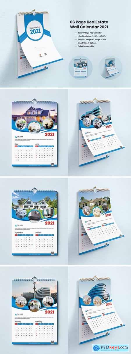 Calendar 2021 - For Real Estate Company