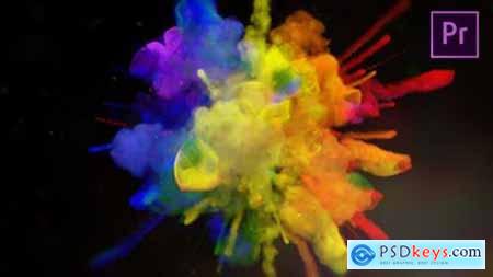 Exploding Colors Logo Reveal Premiere Pro 23198911