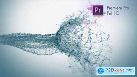 Thrusting Liquid Logo Reveal- Premiere Pro 22458884
