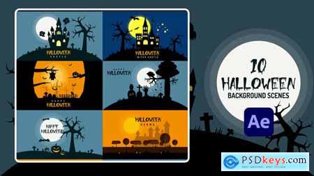 Halloween Background After Effects 28922021