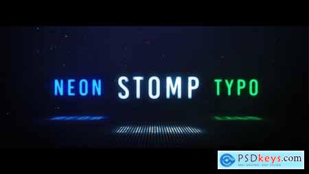Neon Stomp Typographic 23896870