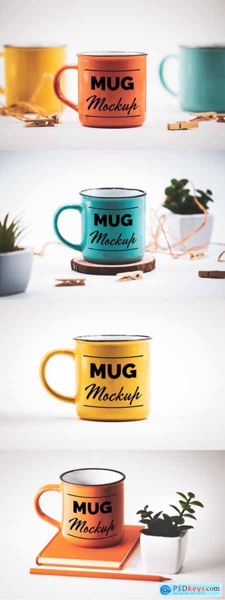 4 Mug Mockups 385322378