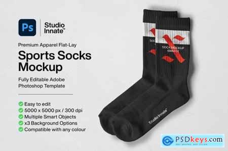 Sports Socks - Mockup 5462046