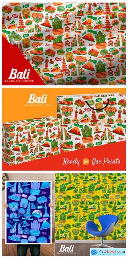 Bali Seamless Pattern 6065643
