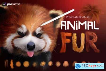 Animal Fur Procreate Brushes 5476074