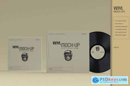 Vinyl Mockups 5485891