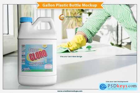 Gallon Plastic Bottle Mockup 5199527