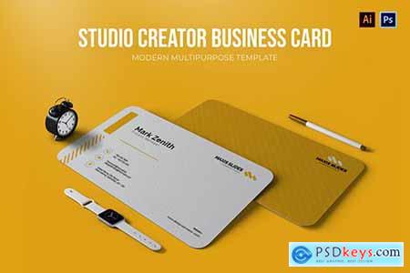 Studio Creator - Business Card