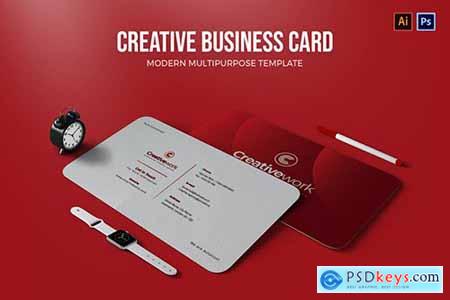 Creative Agency - Business Card