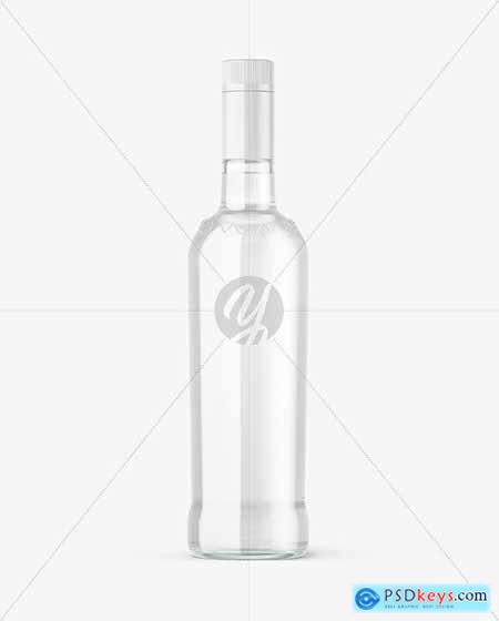 Clear Glass White Rum Bottle Mockup 68503 Free Download Photoshop Vector Stock Image Via Torrent Zippyshare From Psdkeys Com