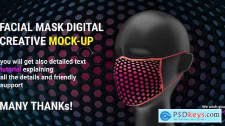 Facial mask MOCK-UP 5012151