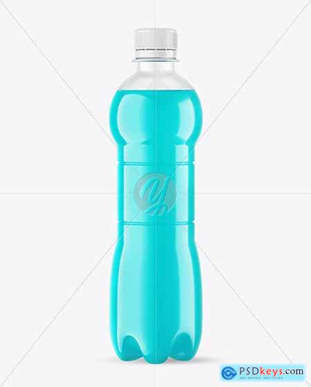 Plastic Juice Bottle Mockup 68496