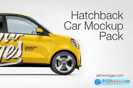 Hatchback Mockup Pack 68852