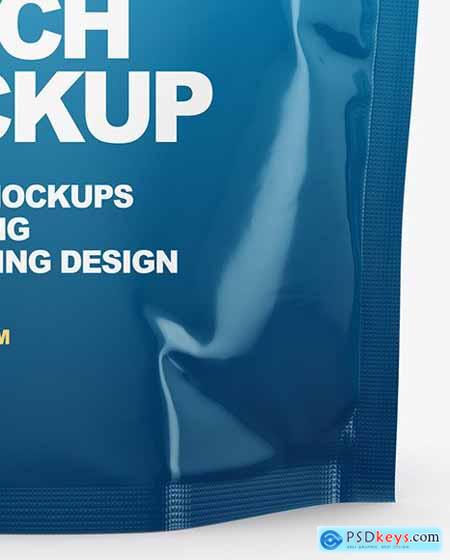 Glossy Stand Up Pouch Mockup 68519