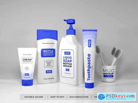 Download Toothpaste packaging 3d mockup - 16 PSD » Free Download ...