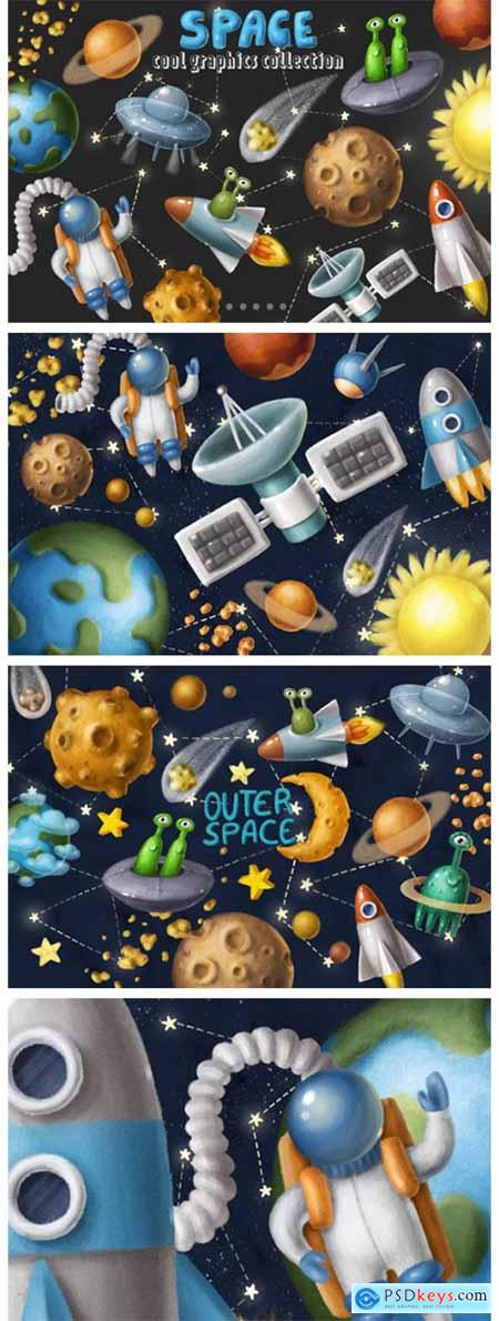 Space Objects Collection 4672624