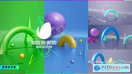 Modern Intro- Simple Promo- 4K 3D Figure- Bright- Colorful- Birthday Party- APP- Social Media- Carto 29051666