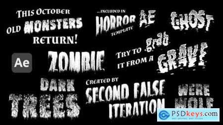 Monsters - Retro Horror Titles 29012308