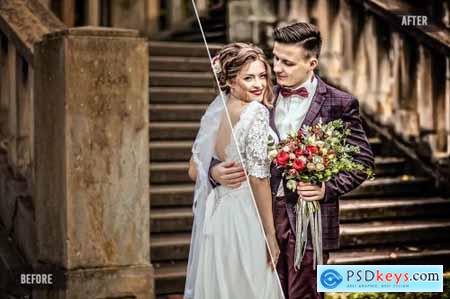 50 Pro HDR Wedding Lightroom Presets