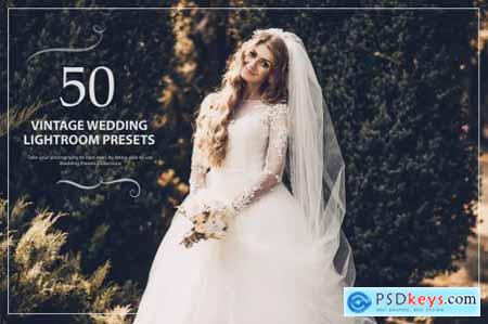 50 Vintage Wedding Lightroom Presets