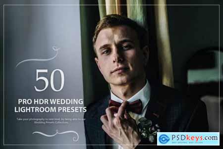 50 Pro HDR Wedding Lightroom Presets