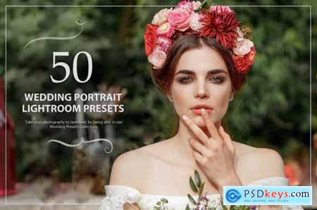 50 Wedding Portrait Lightroom Presets