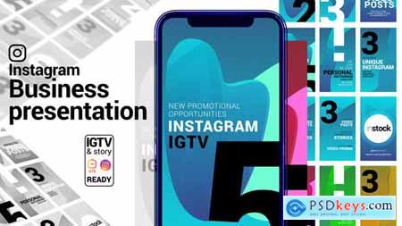 Instagram Story Business Presentation IGTV and Story ready 29056587