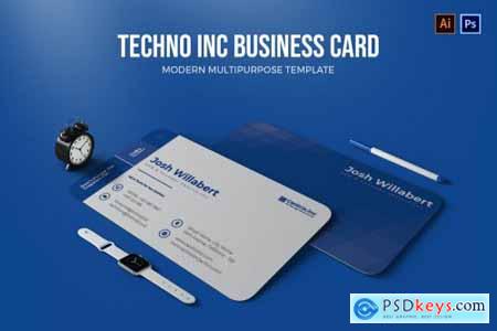 Techno Inc - Business Card