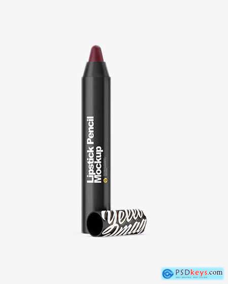 Lipstick Pencil Mockup - Front View 68269