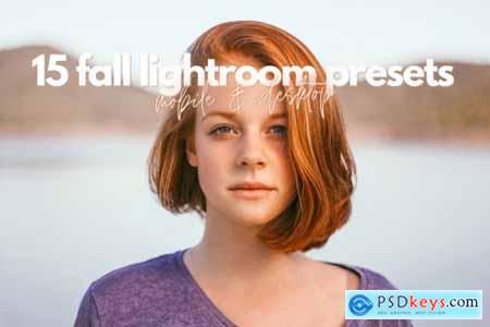 15 Fall - Autumn Lightroom Presets 5499857