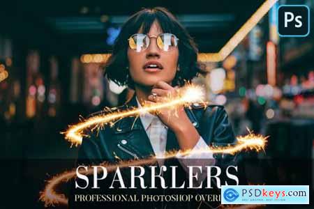 Sparklers Overlays Photoshop 4942734