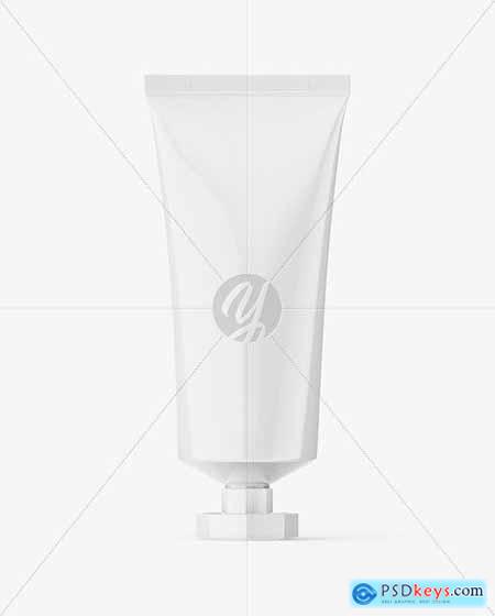 Glossy Cosmetic Tube With Octagonal 68643