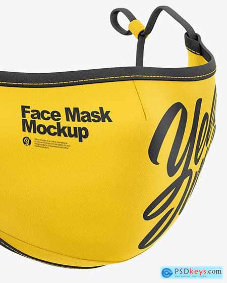 Face Mask Mockup 68778