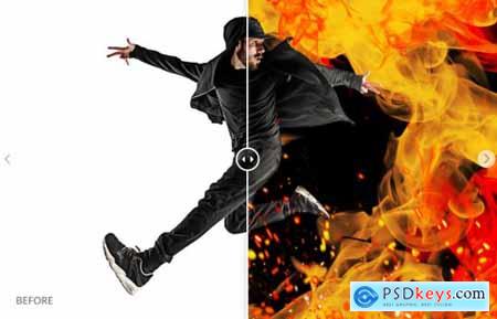 Fire Actions Photoshop 5328474