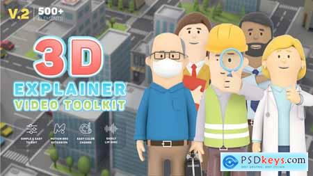 3D Characters Explainer Toolkit V2 26491556
