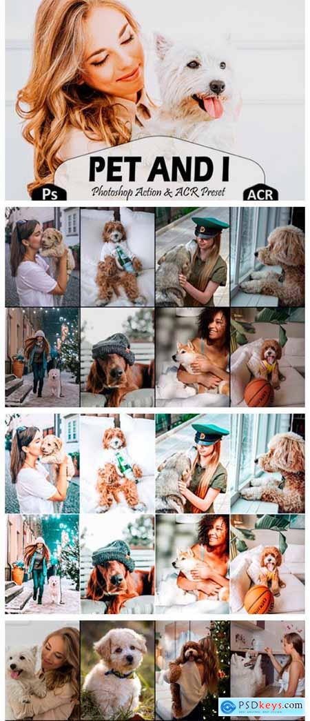 10 Pet and I Photoshop Actions Ps Preset 5916916