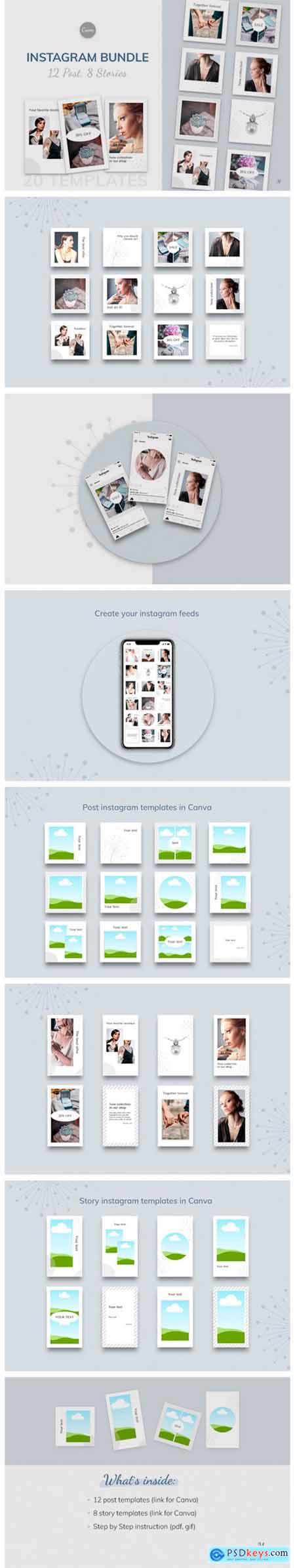 Elegant Canva Instagram Templates 6020868