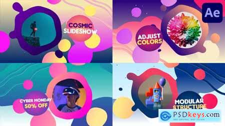 Cartoon Space Slideshow - After Effects 29122288
